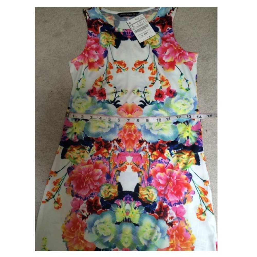 floral beautiful shift dress flowers - Picture 5 of 7